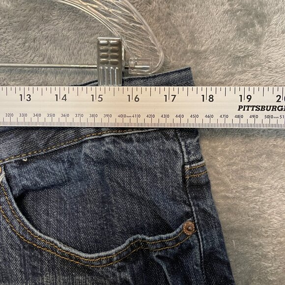 Urban Pipeline Men 90s Y2K Skater Low Rise Relaxed Baggy Loose Denim Jean 35x32* - Picture 7 of 11